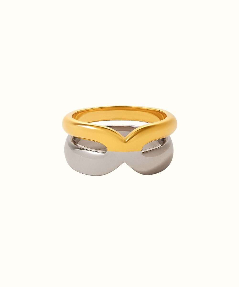 Anello Bicolor Duo - Glow