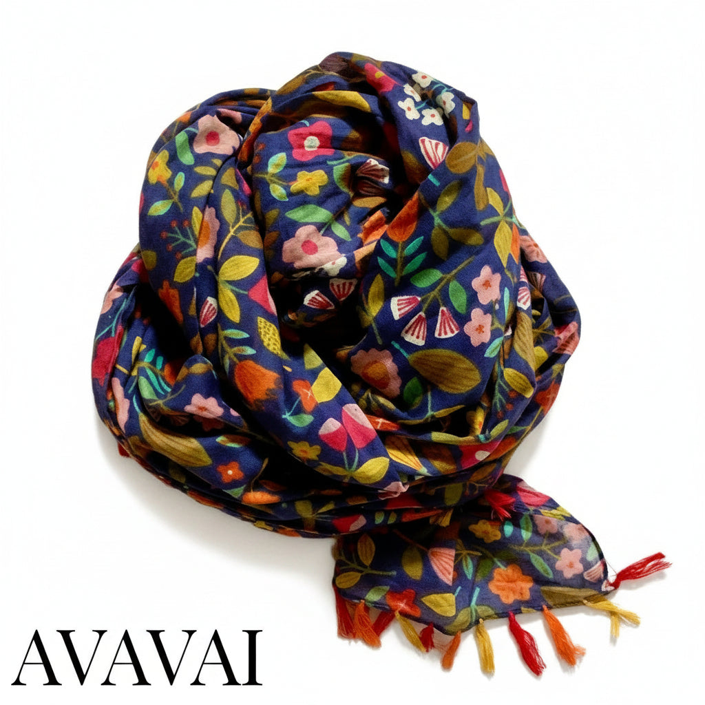 Beach Sarong / Sciarpa ✨ Fiori di Mare - Glow