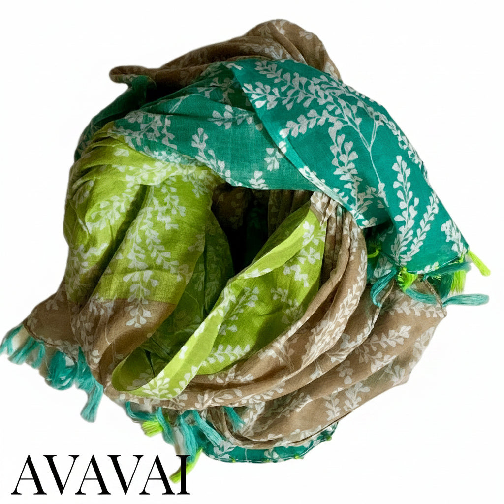 Beach Sarong / Sciarpa ✨ Green Patch - Glow