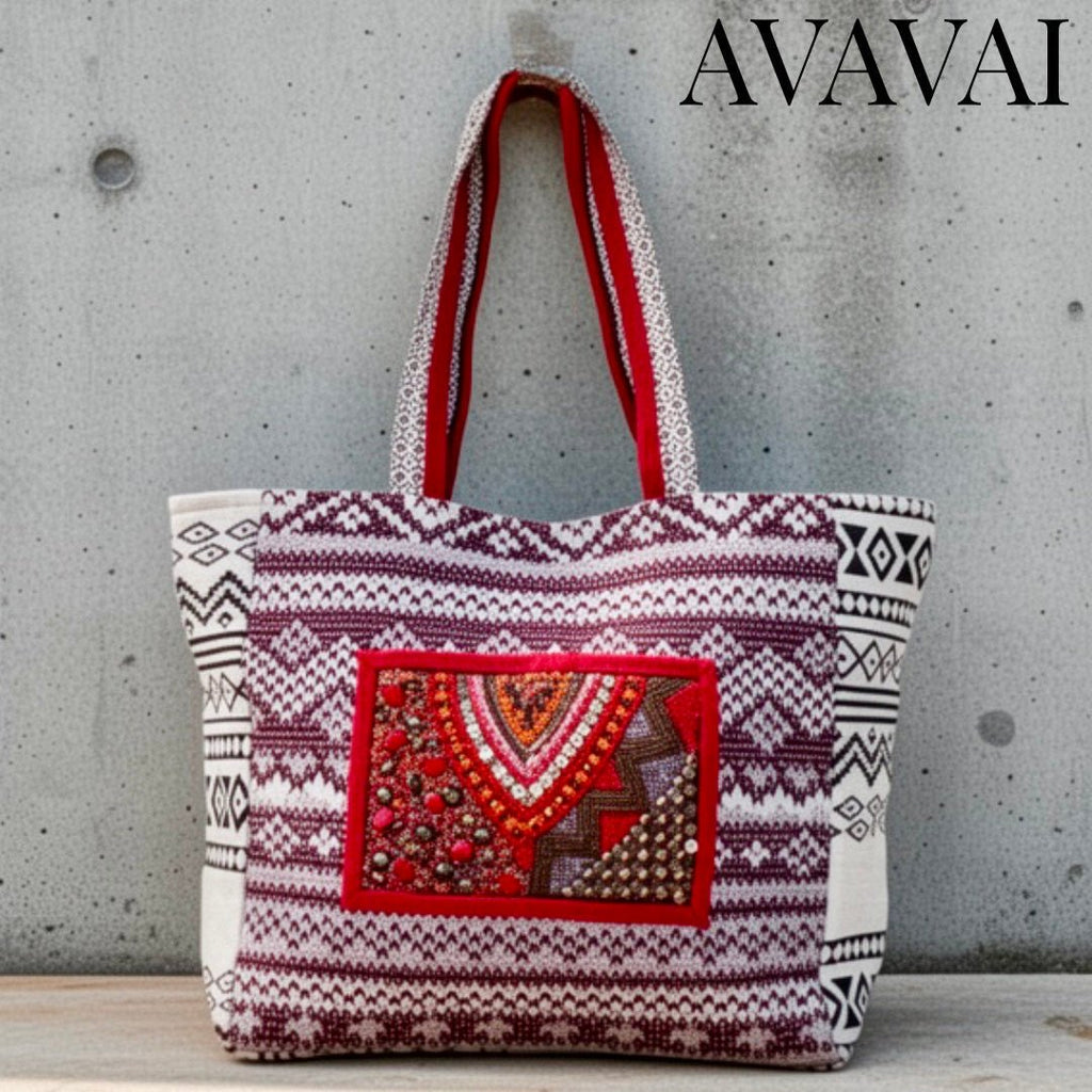 Borsa Ricamata a mano 🌵Ethnic - Glow