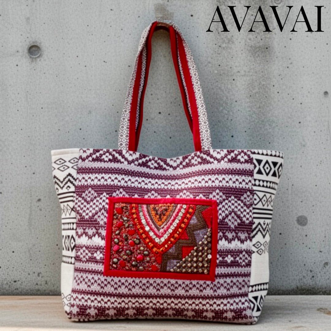Borsa Ricamata a mano 🌵Ethnic - Glow