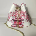 borsa secchiello MEDITERRANEO white - Glow
