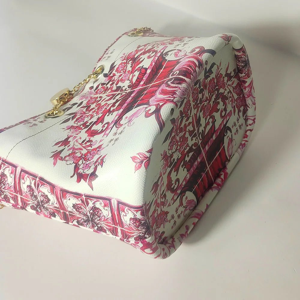 borsa secchiello MEDITERRANEO white - Glow