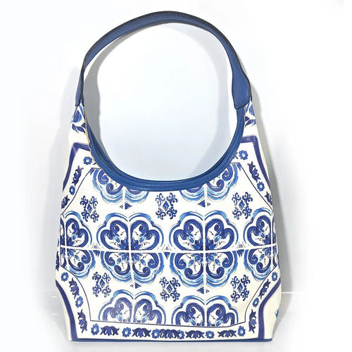 borsa tote MEDITERRANEO blue - Glow
