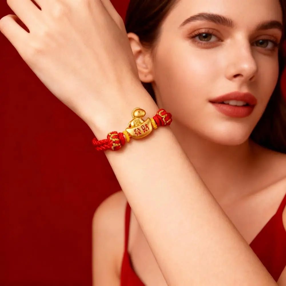 bracciale handmade con cavallo portafortuna - Glow