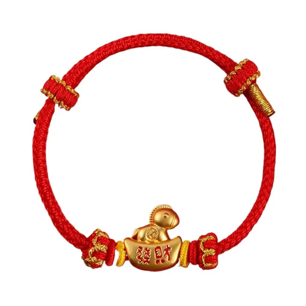 bracciale handmade con cavallo portafortuna - Glow