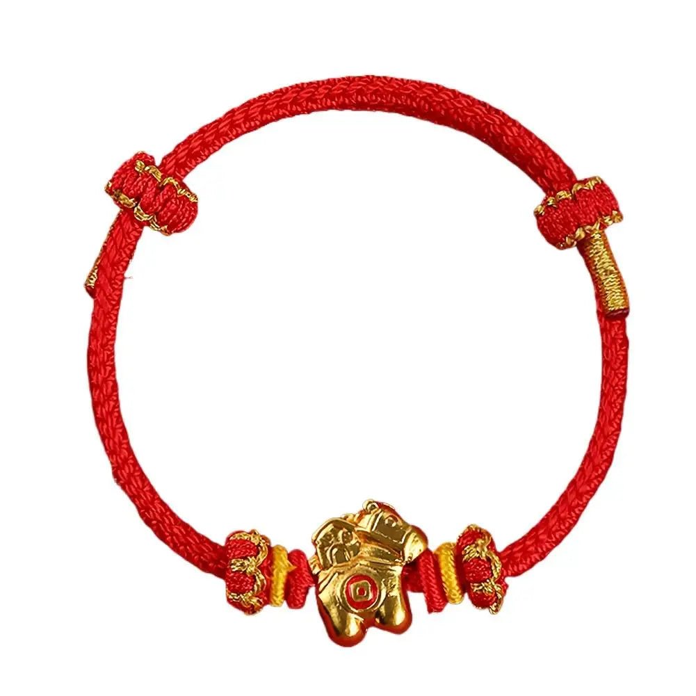 bracciale handmade con cavallo portafortuna - Glow