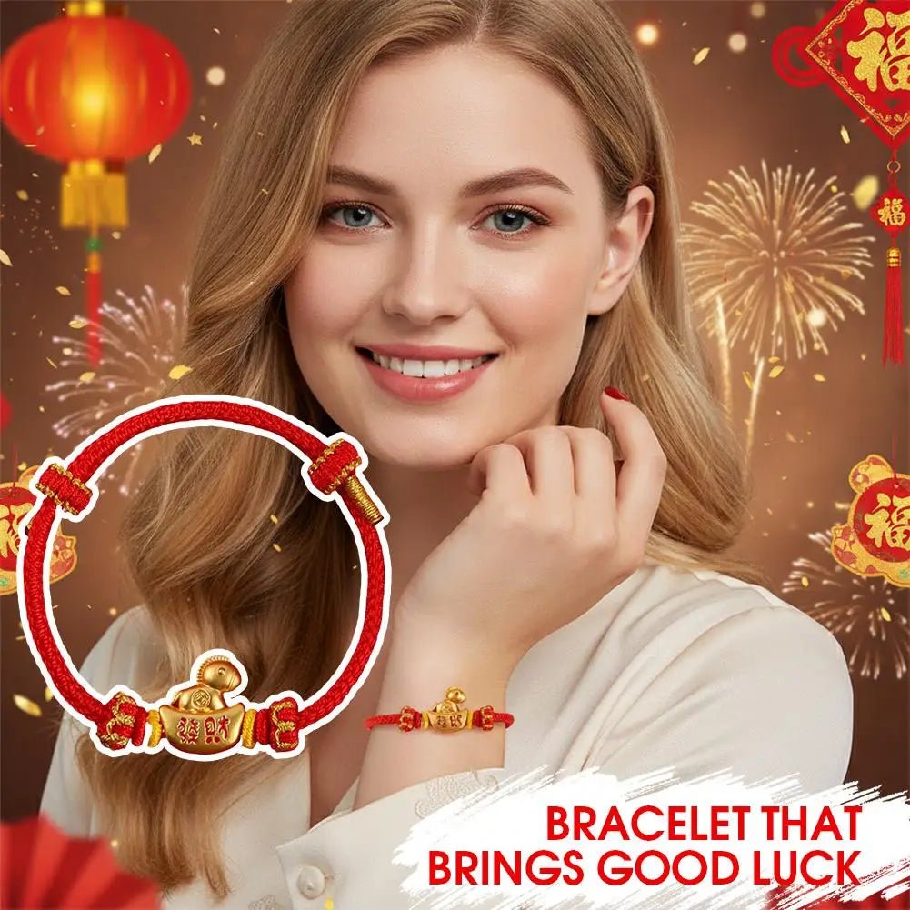bracciale handmade con cavallo portafortuna - Glow