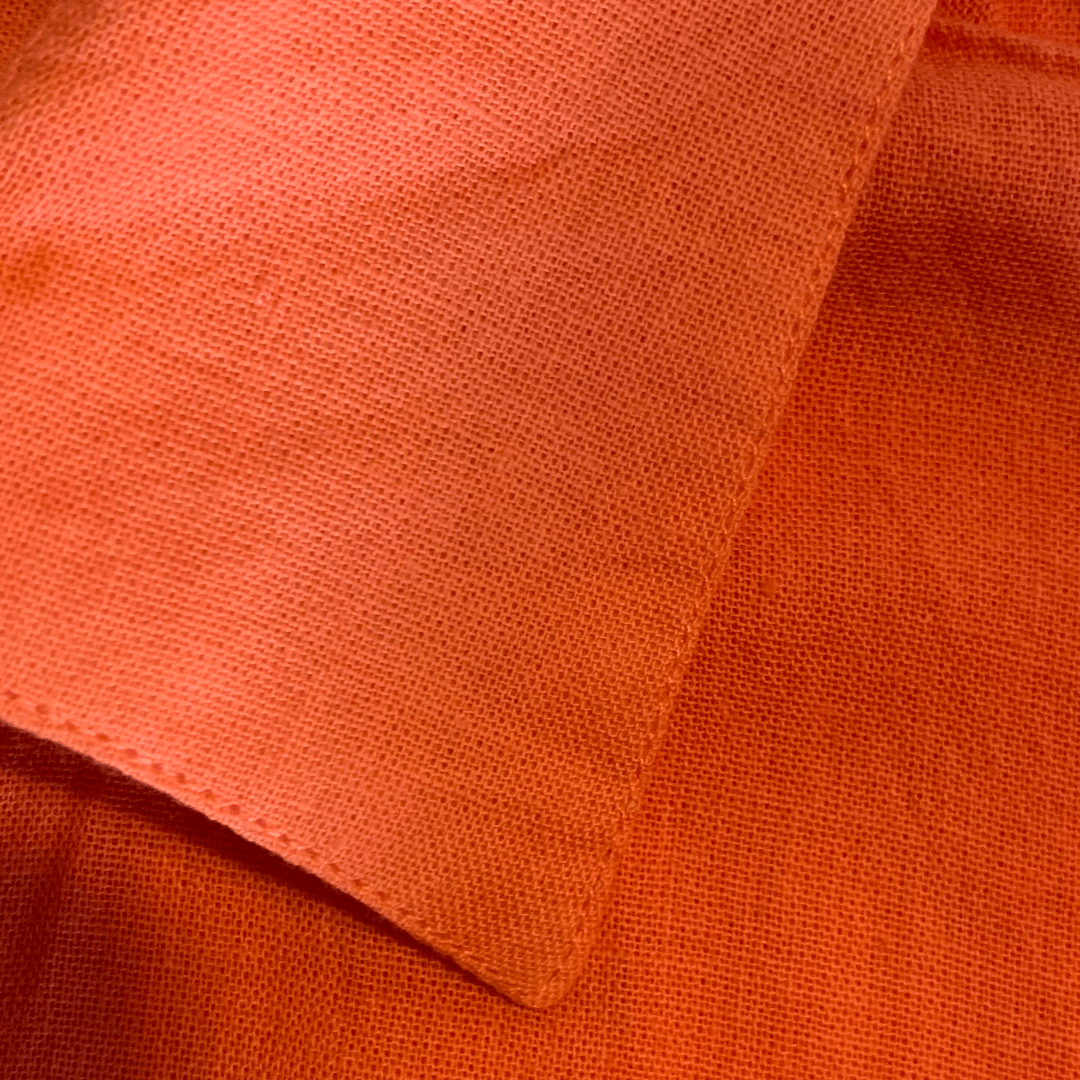 Camicia Mare & Città con cintura in cordoncino + nappine ★ Arancione - Glow