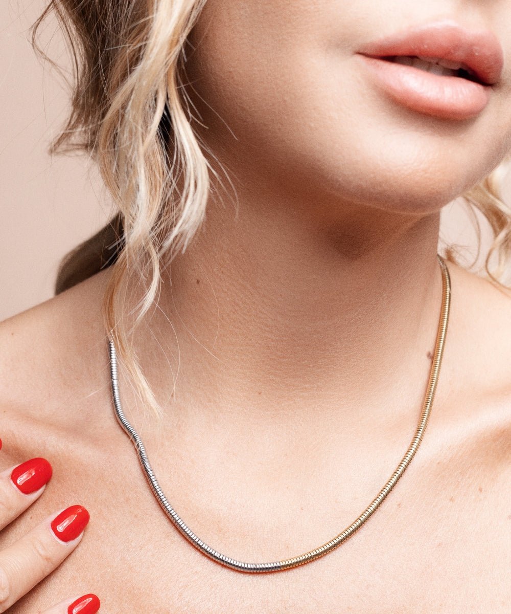 Collana Bicolor Slim - Glow