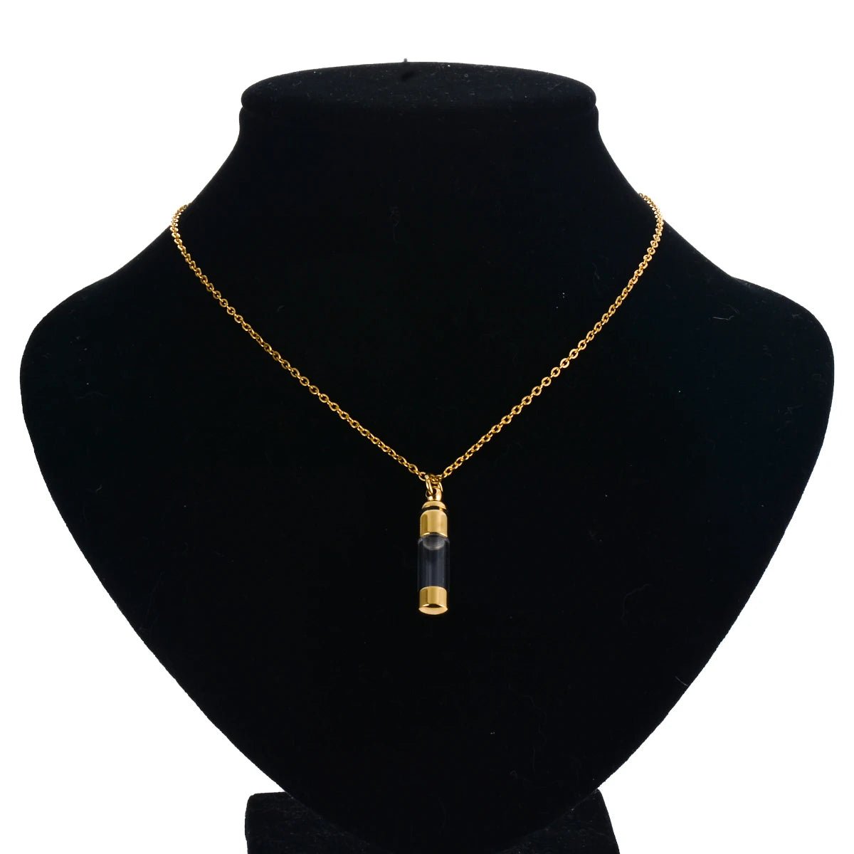 Collana con ciondolo di vetro apribile - Glow