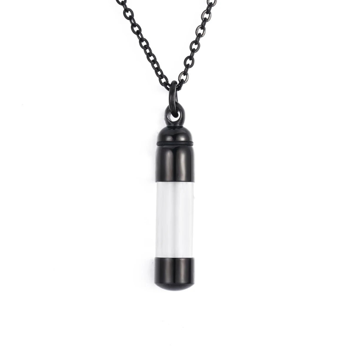 Collana con ciondolo di vetro apribile - Glow