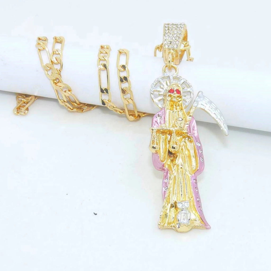 Collana Santisma Muerte - Glow
