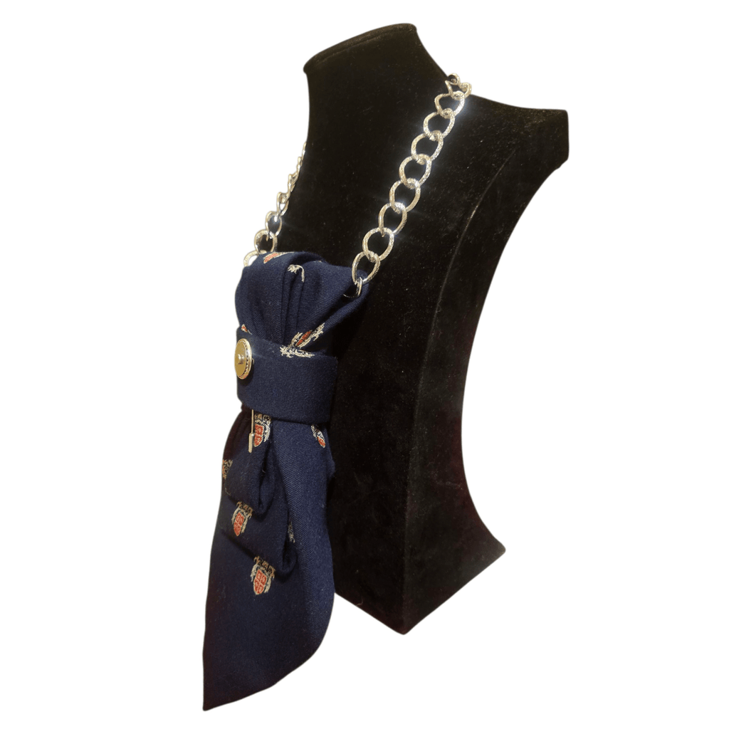 Cravatta Gioiello Blu Araldico - Glow