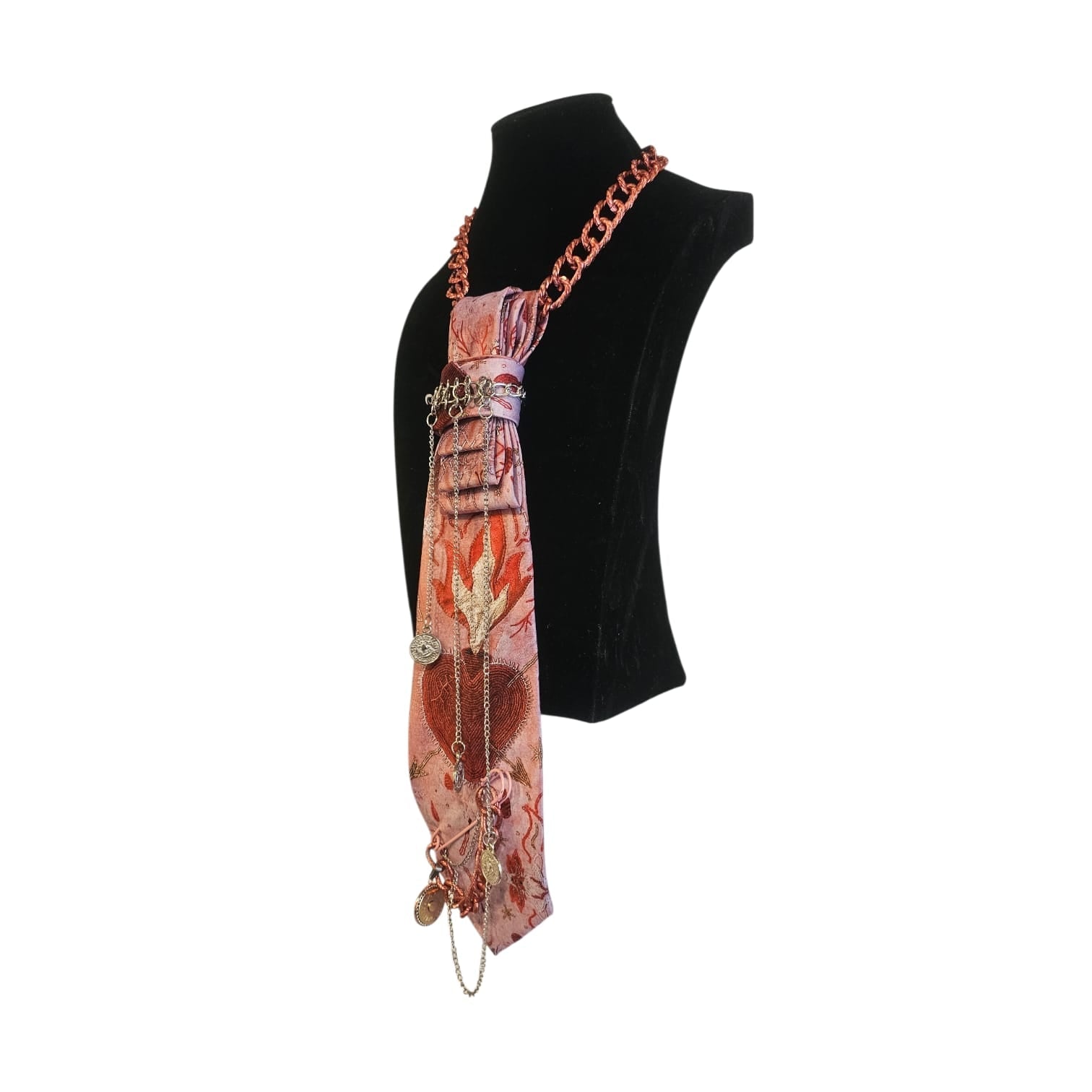 Cravatta Gioiello Donna Hearts - Glow
