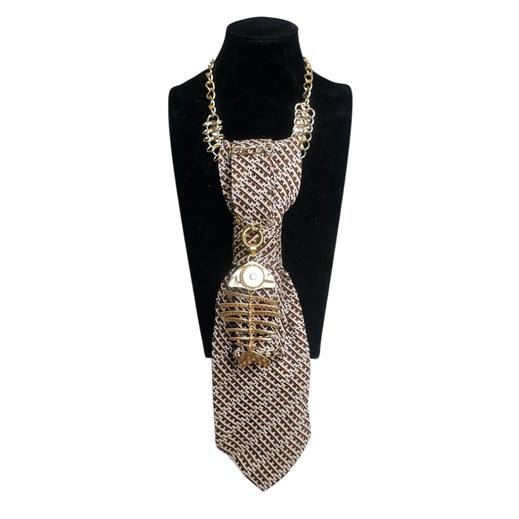 Cravatta Gioiello Fish Gold - Glow