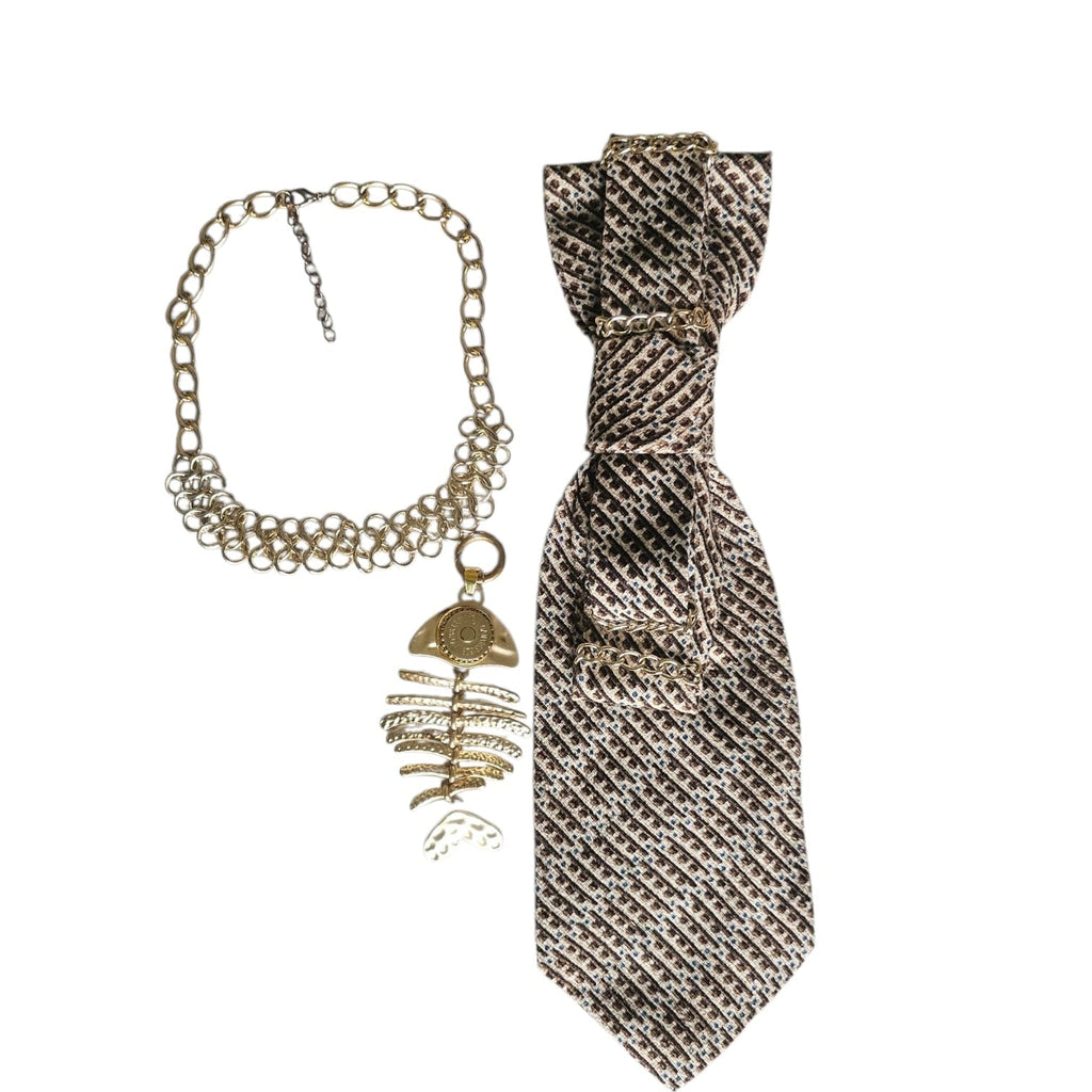Cravatta Gioiello Fish Gold - Glow