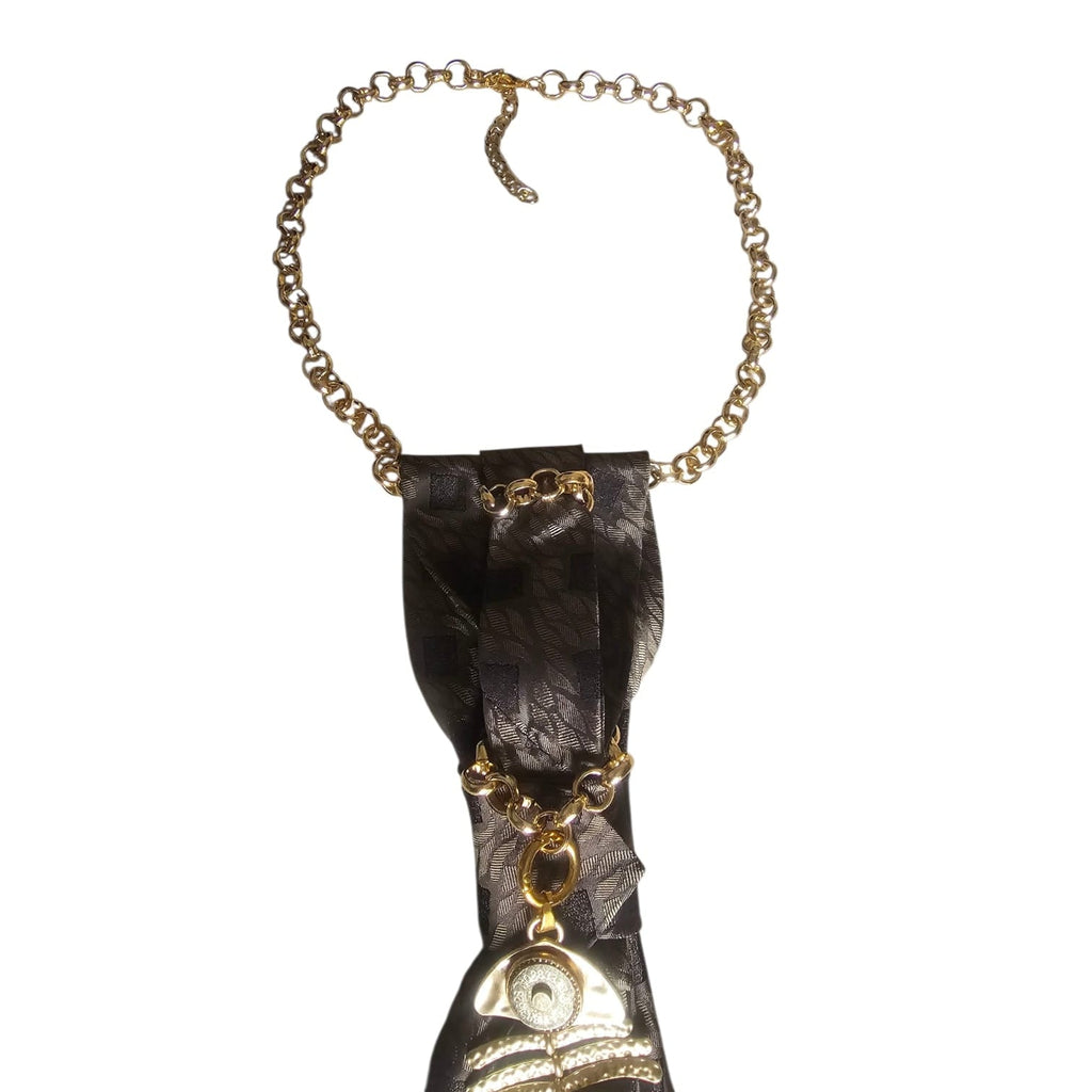 Cravatta Gioiello Mystic Fish Gold - Glow