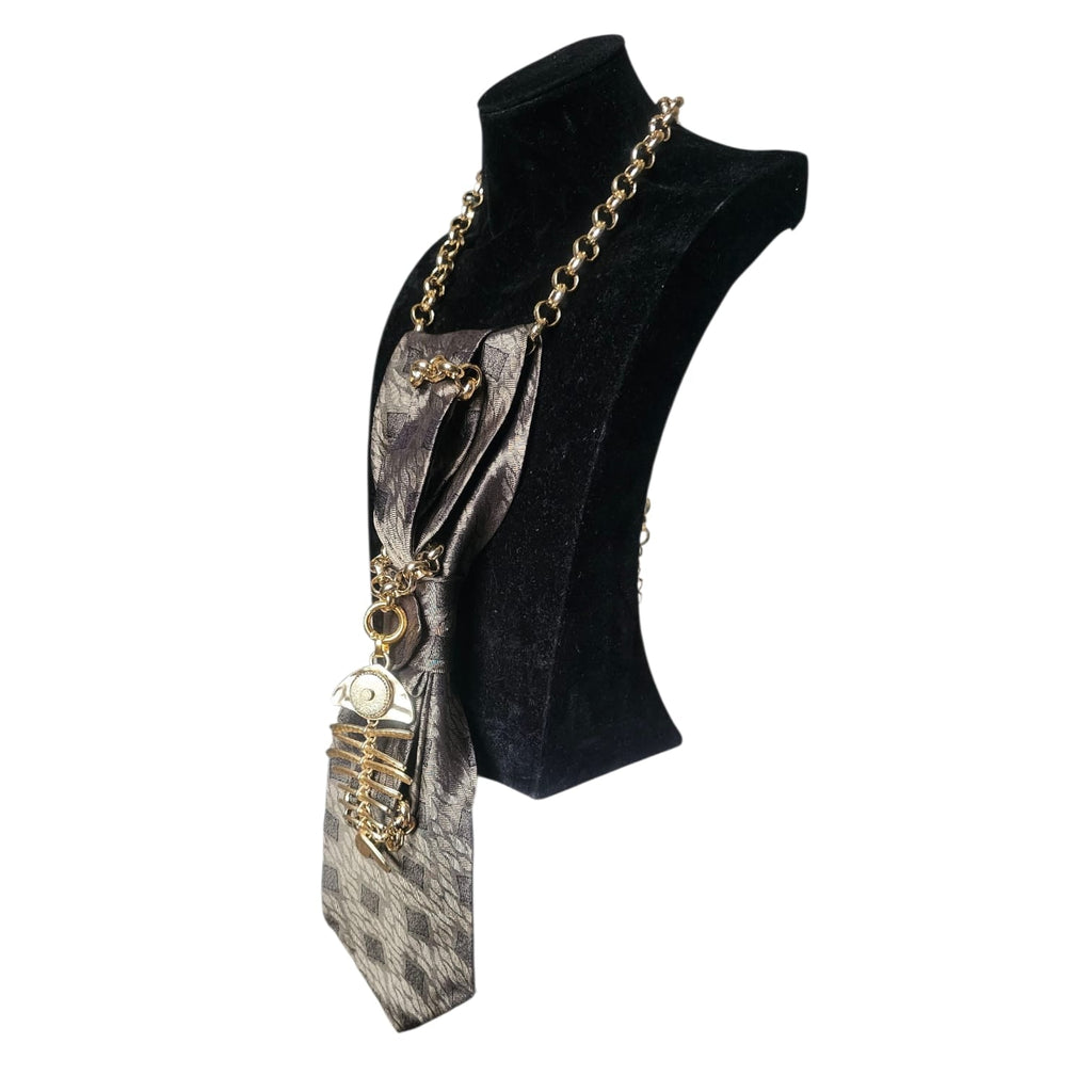Cravatta Gioiello Mystic Fish Gold - Glow