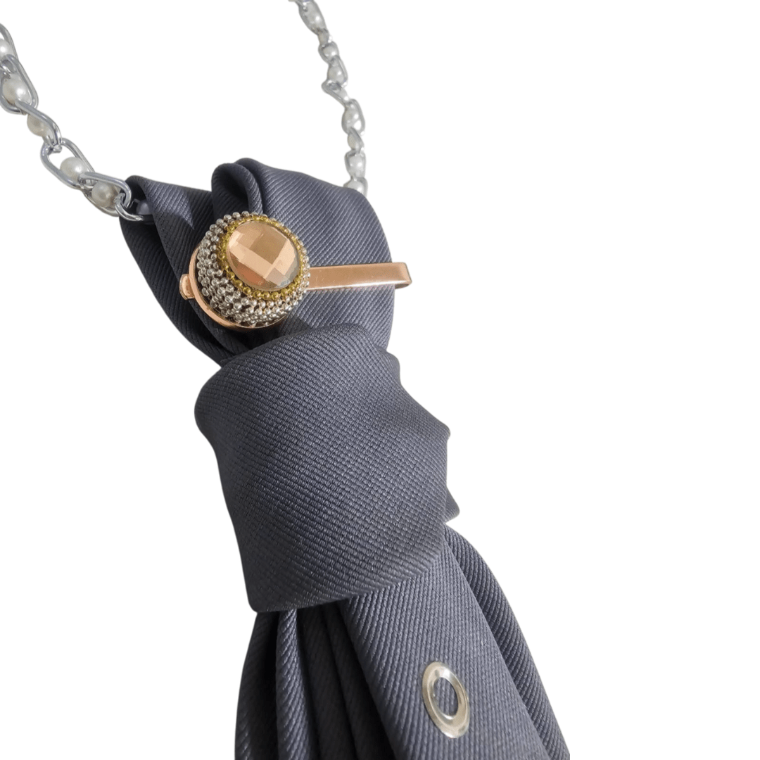 Cravatta Gioiello Rebel Grey - Glow