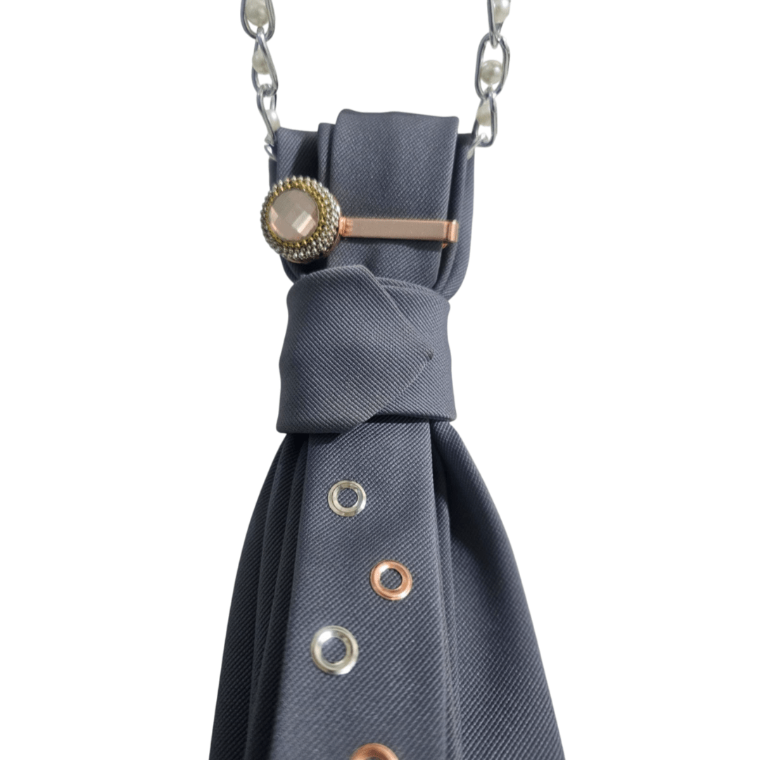 Cravatta Gioiello Rebel Grey - Glow