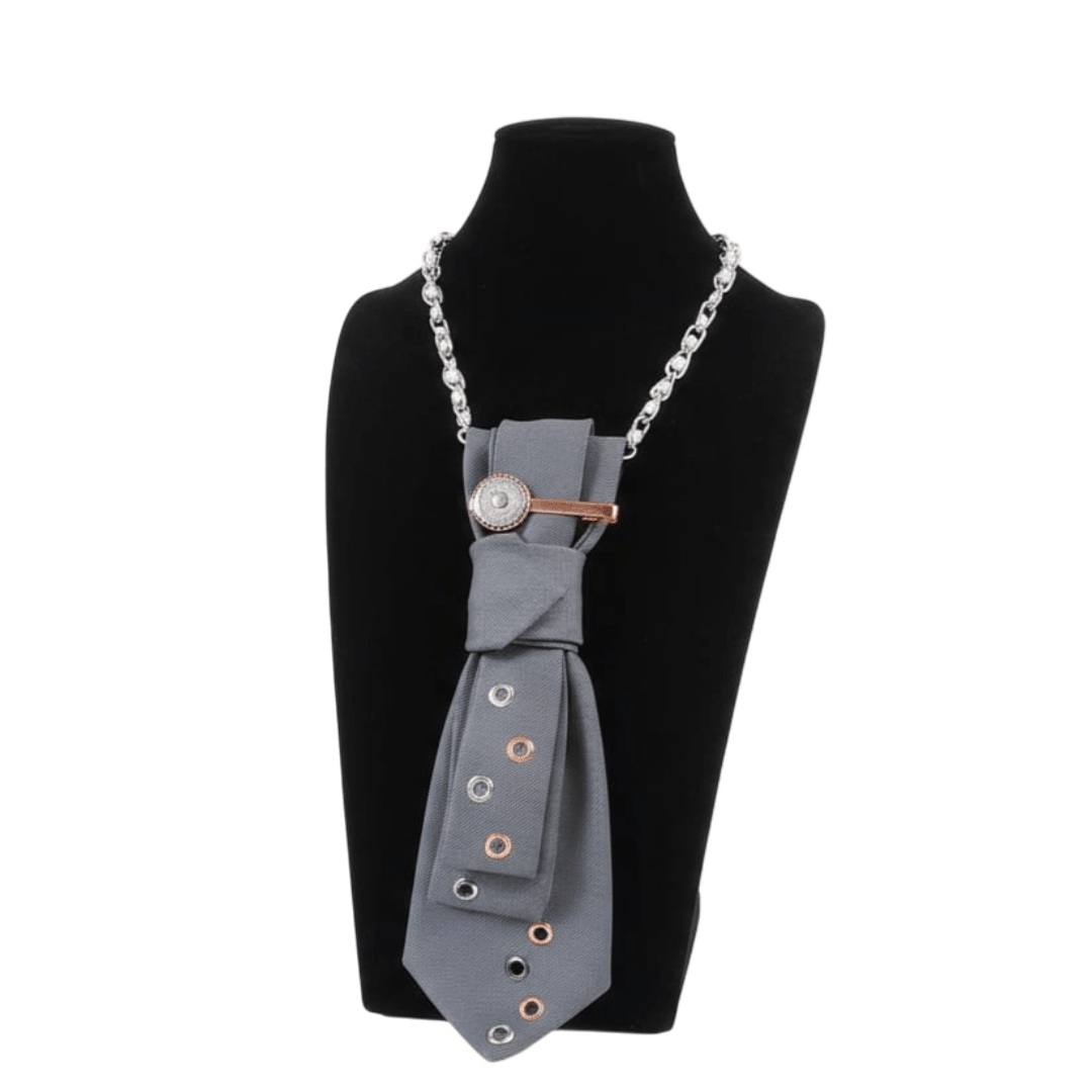 Cravatta Gioiello Rebel Grey - Glow