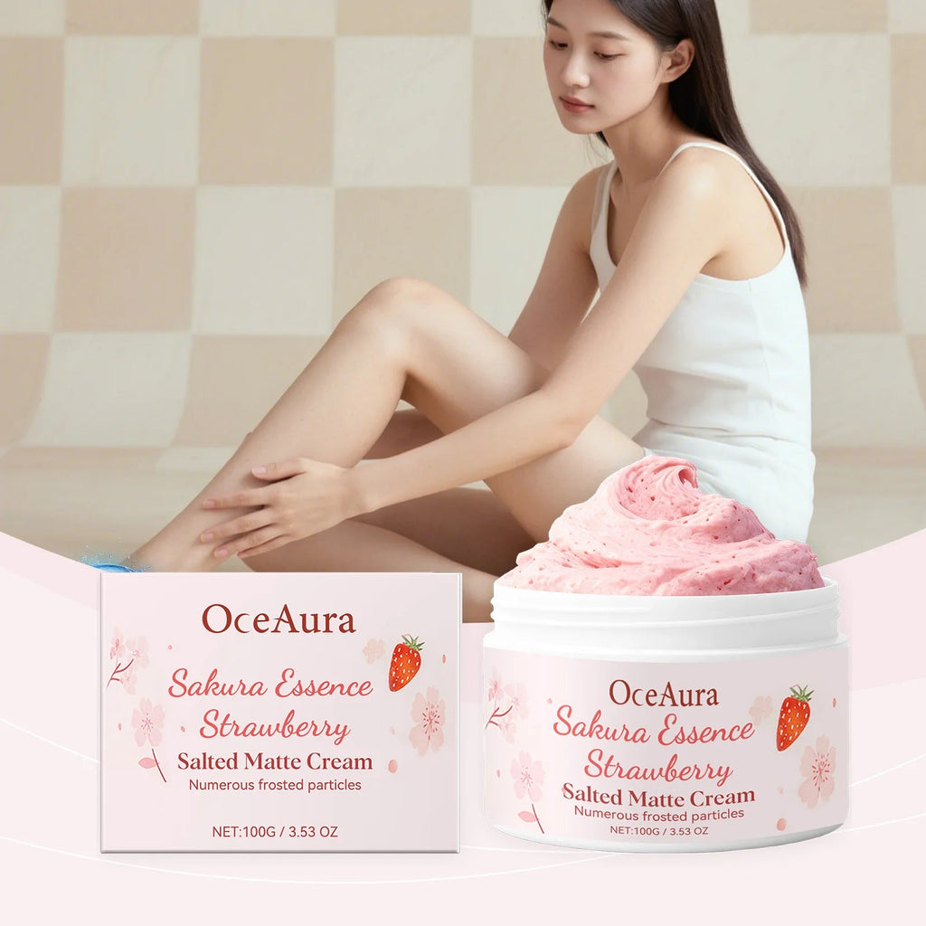 Crema Esfoliante Corpo Sakura e Fragola | Glow - Glow
