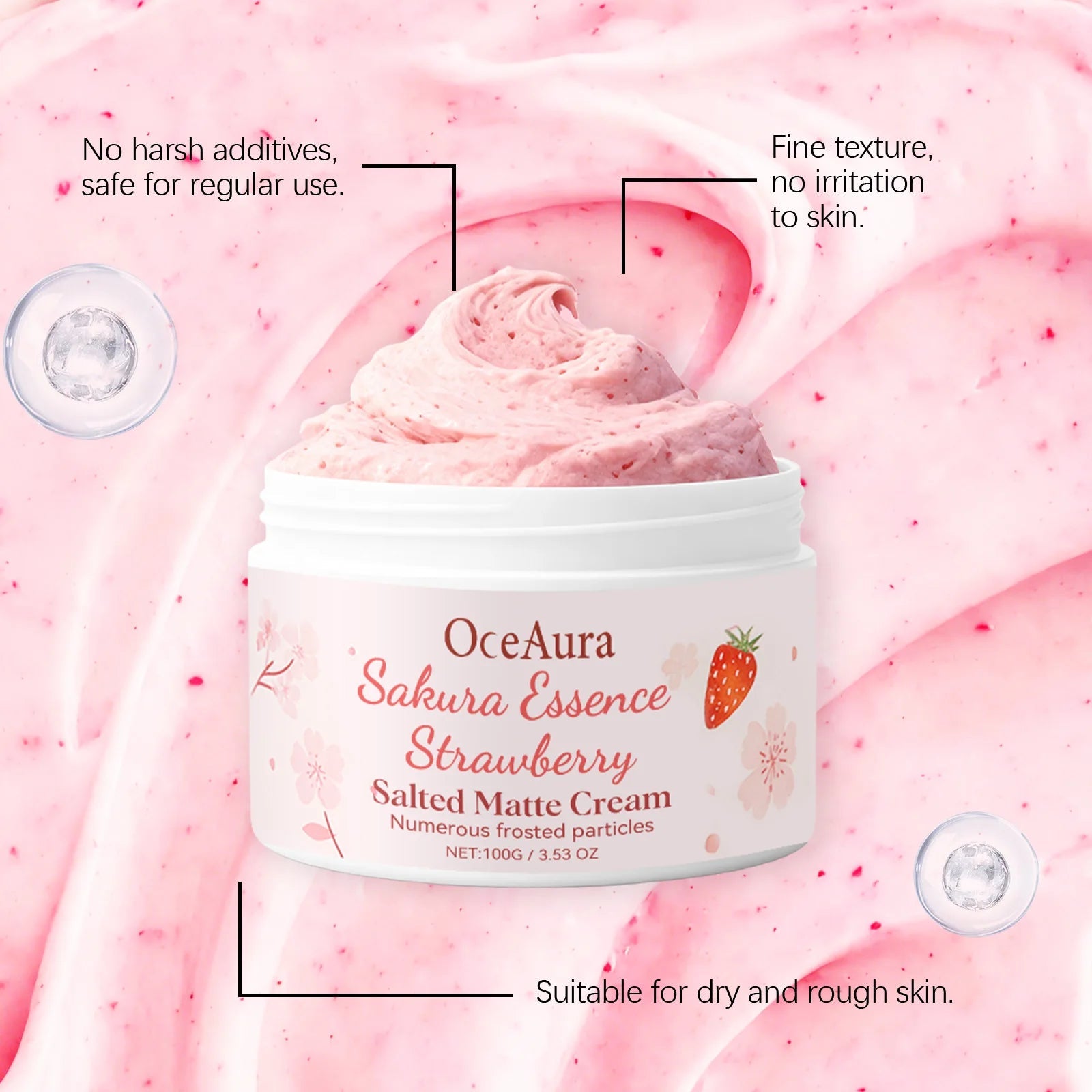 Crema Esfoliante Corpo Sakura e Fragola | Glow - Glow