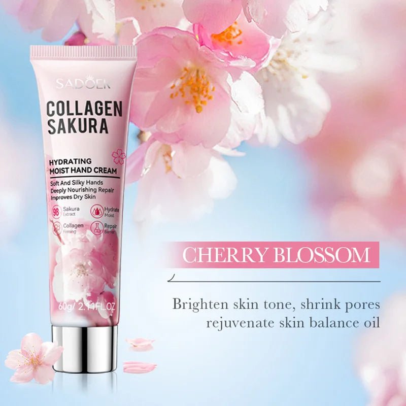 Crema Mani al Collagene e Sakura SADOER | Glow - Glow