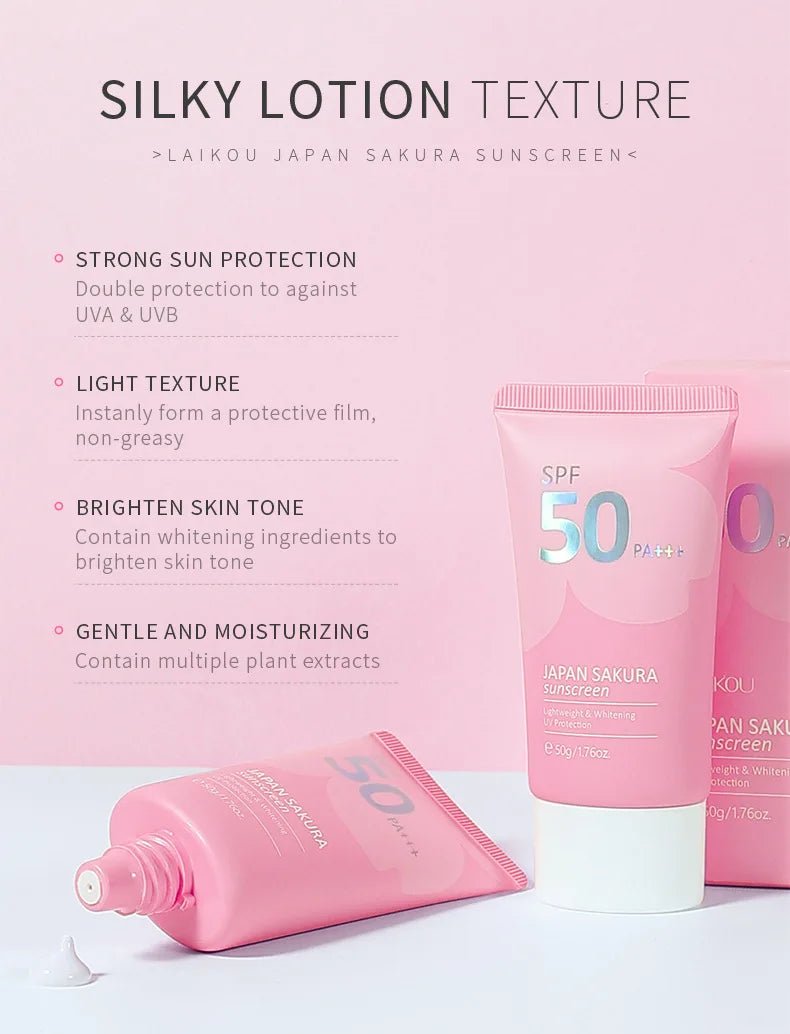 Crema Solare Illuminante Sakura SPF50 | Glow - Glow