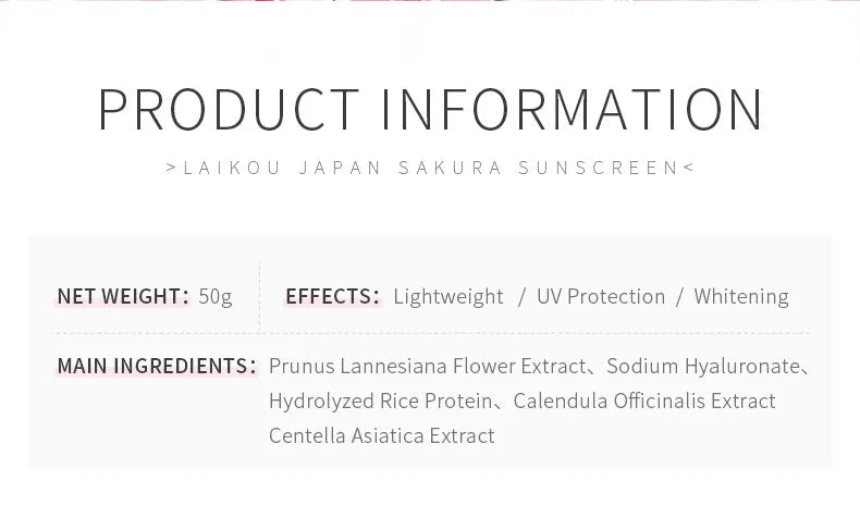 Crema Solare Illuminante Sakura SPF50 | Glow - Glow