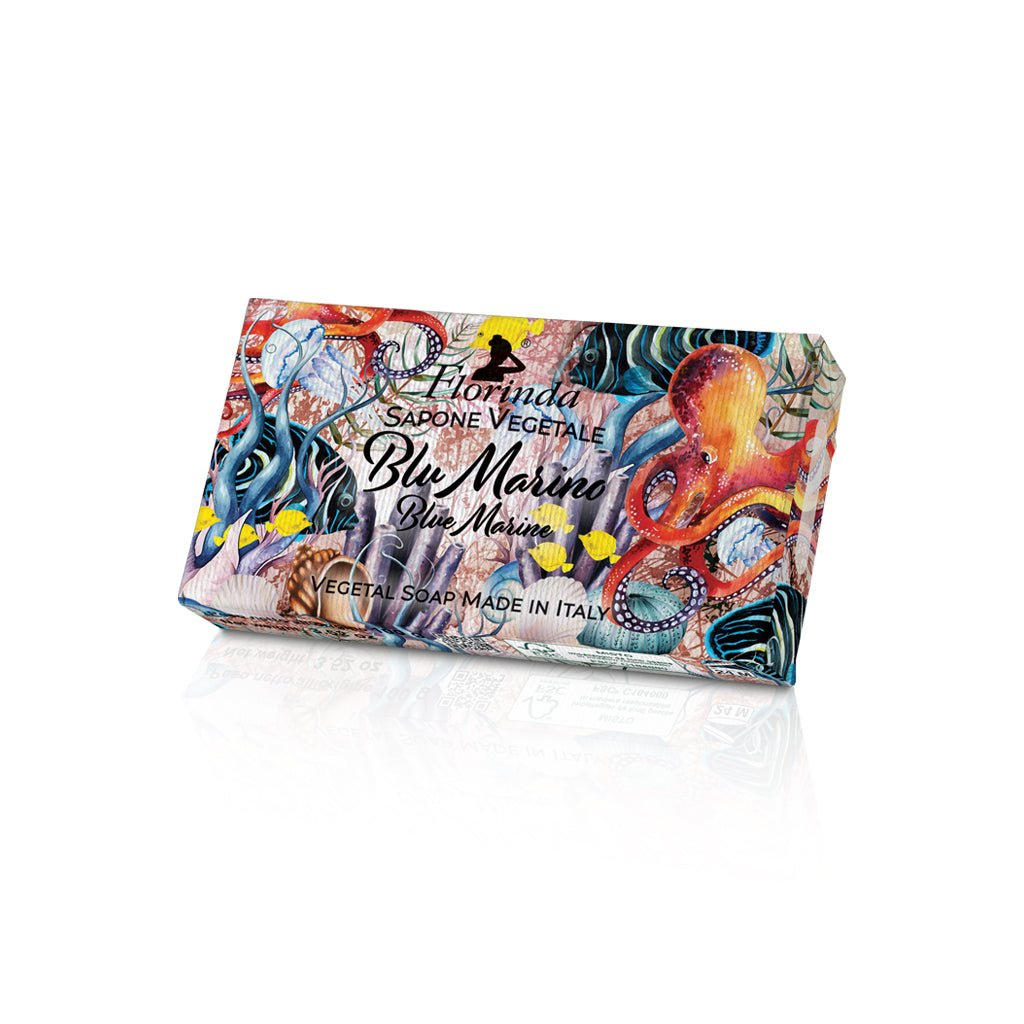 Florinda Profumi Di Mare Saponetta Vegetale Mani E Corpo Blu Marino 100 ml - Glow