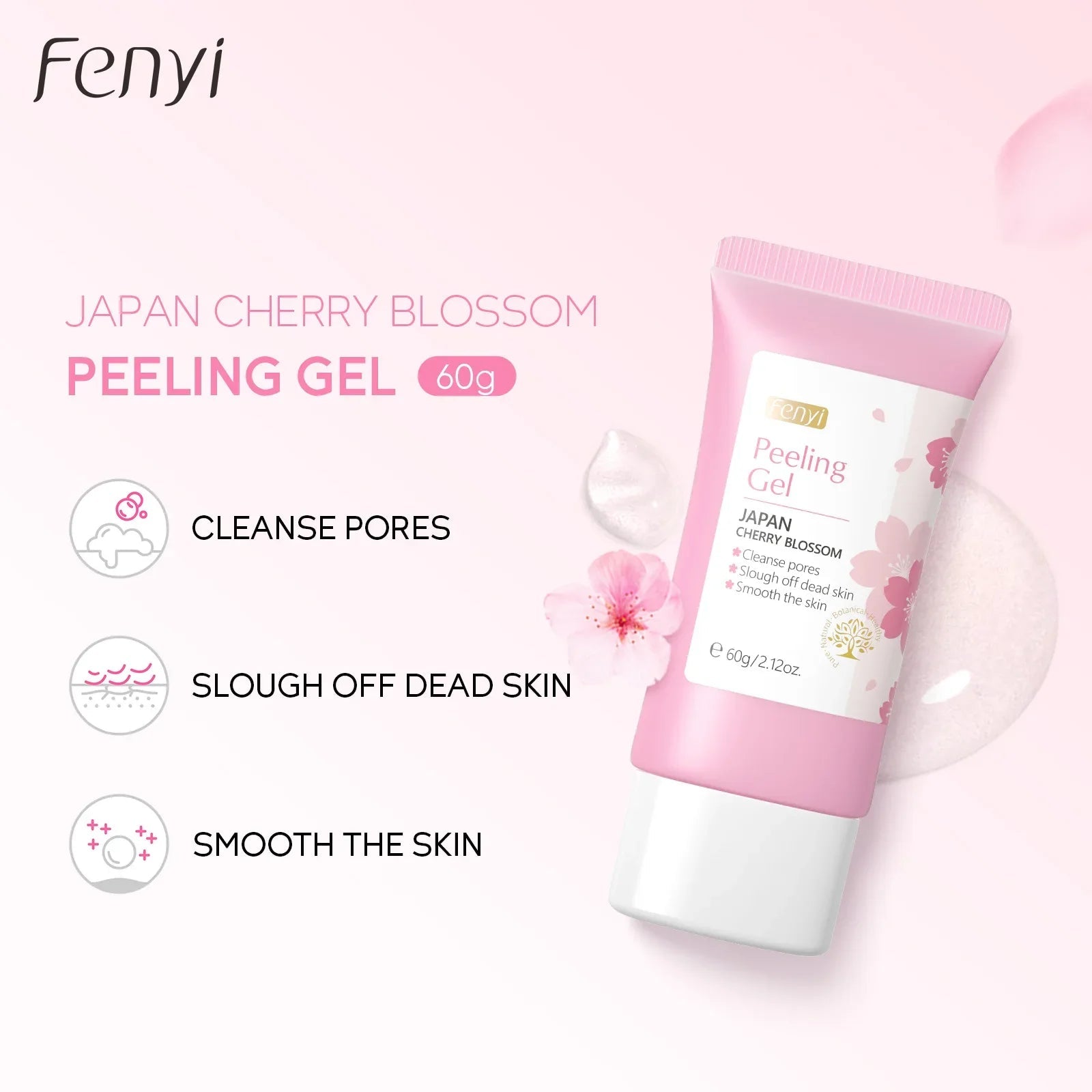Gel Esfoliante Viso Sakura Pulizia Profonda | Glow - Glow