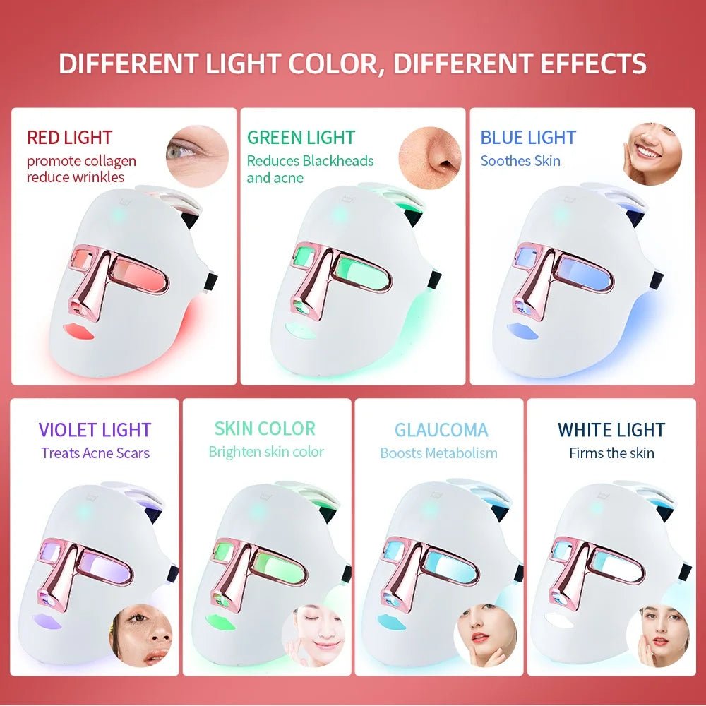 maschera LED viso - Glow