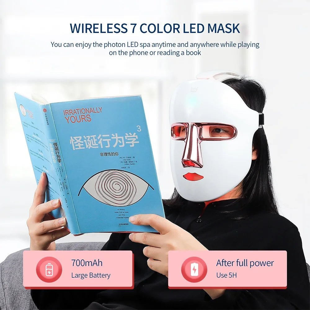 maschera LED viso - Glow