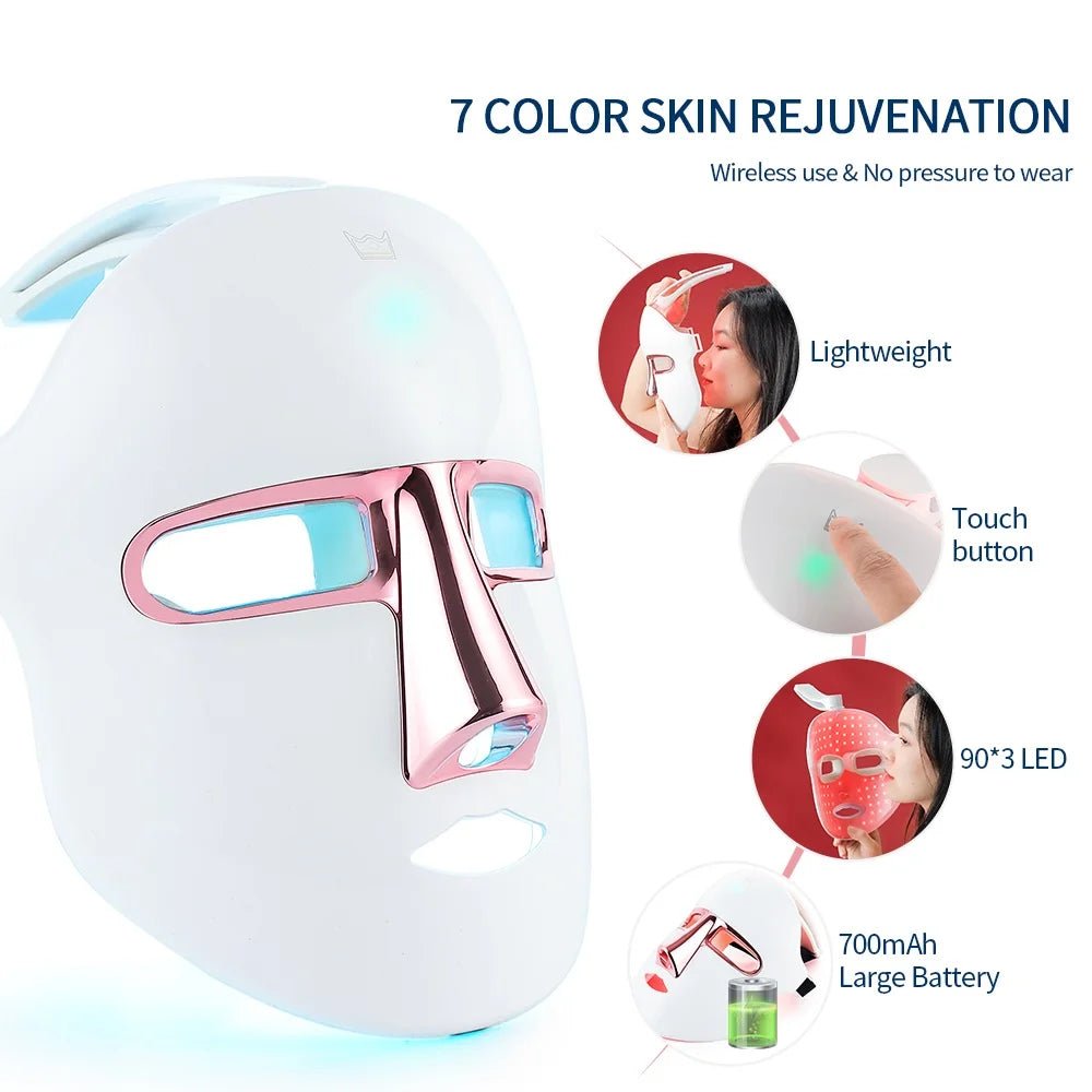 maschera LED viso - Glow