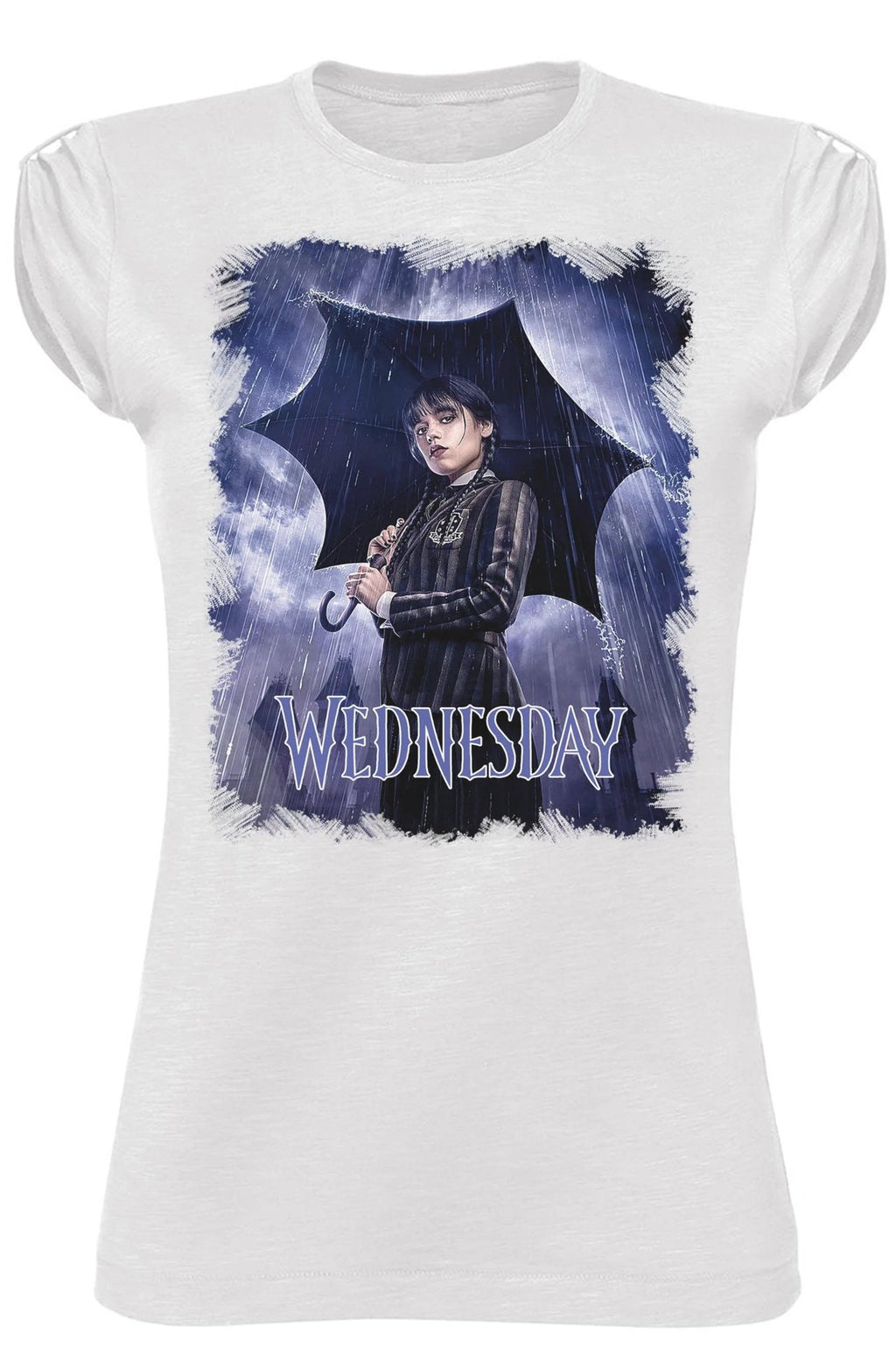 Mercoledì T-shirt Slub Donna | 100% Cotone Bio - Glow
