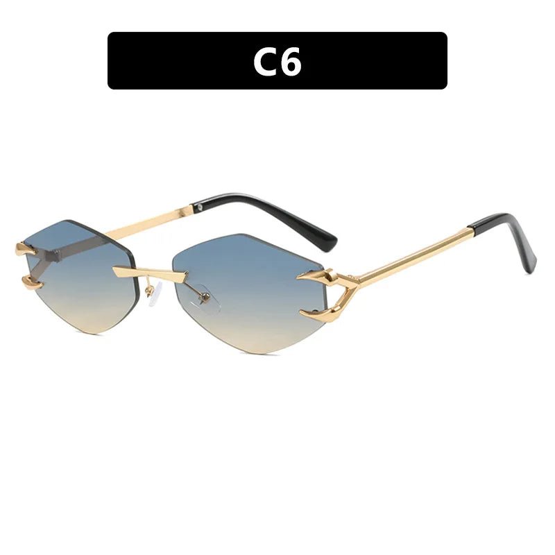 Occhiali da Sole Esagonali Retrò - Futuristici UV400 | Glow - Glow