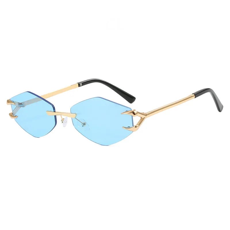 Occhiali da Sole Esagonali Retrò - Futuristici UV400 | Glow - Glow