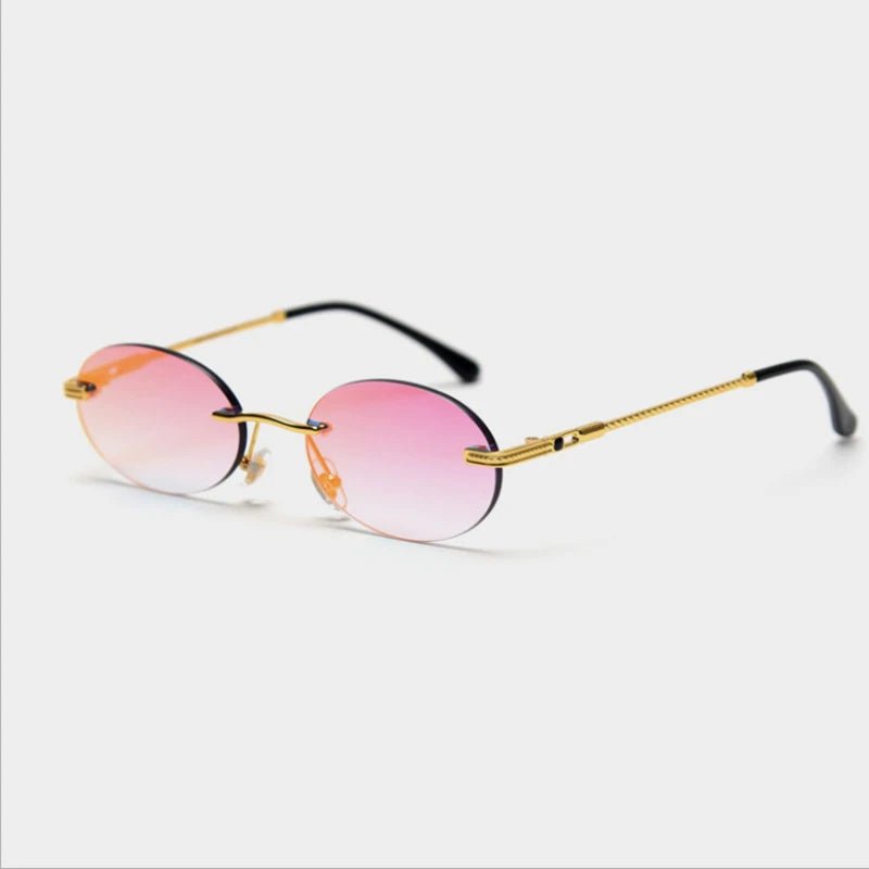 Occhiali da Sole Ovali Retrò a Specchio UV400 | Glow - Glow