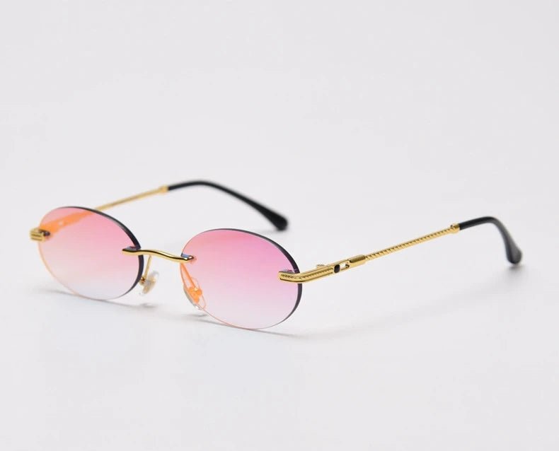 Occhiali da Sole Ovali Retrò a Specchio UV400 | Glow - Glow
