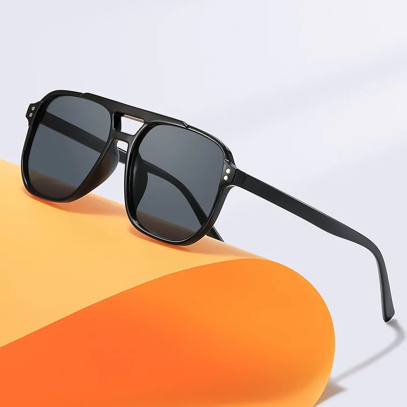 Occhiali da Sole Poligonali Retrò Unisex UV400 | Glow - Glow