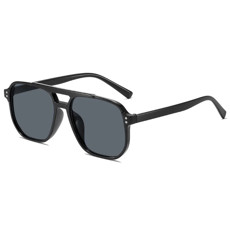 Occhiali da Sole Poligonali Retrò Unisex UV400 | Glow - Glow