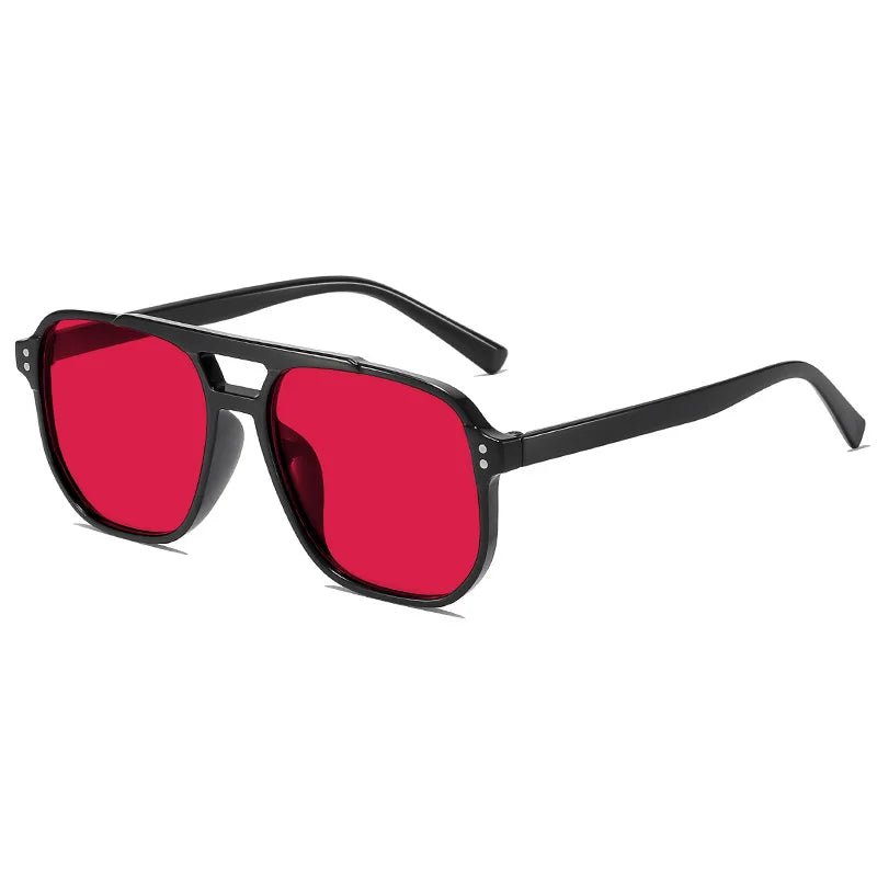 Occhiali da Sole Poligonali Retrò Unisex UV400 | Glow - Glow