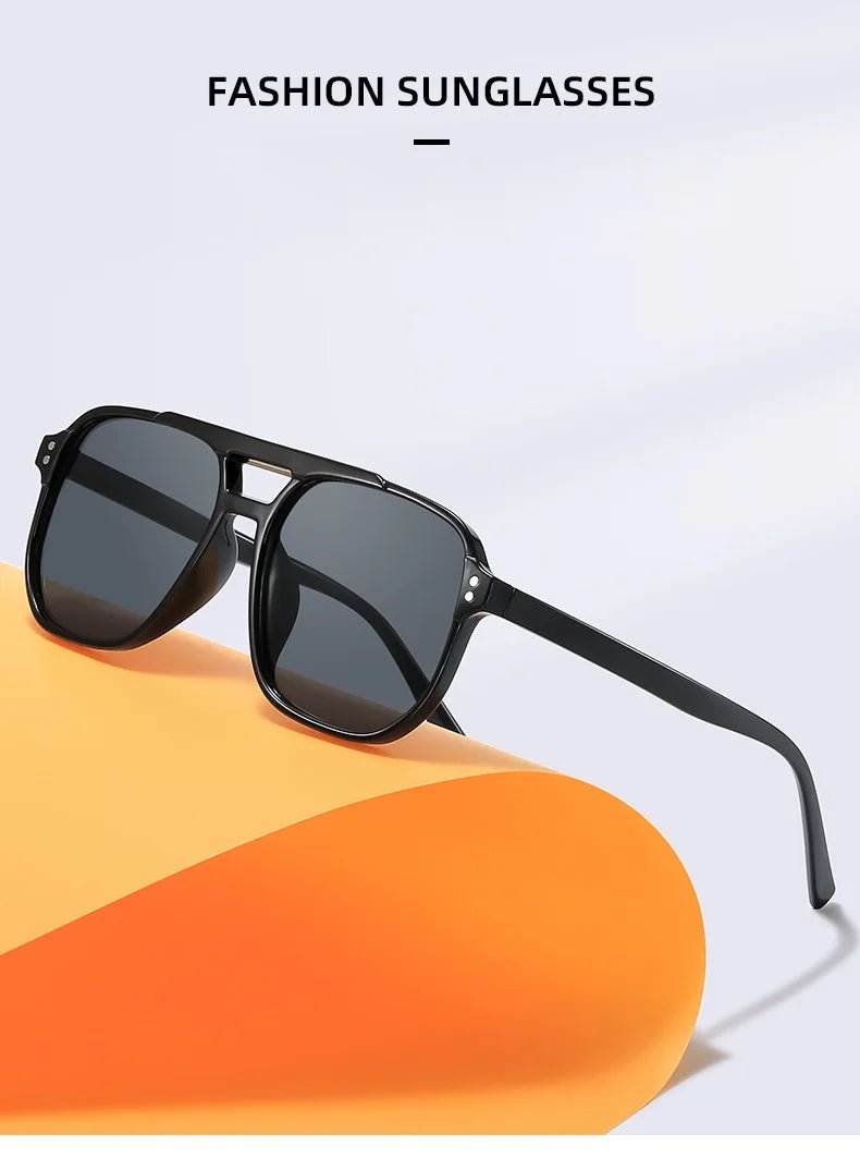 Occhiali da Sole Poligonali Retrò Unisex UV400 | Glow - Glow