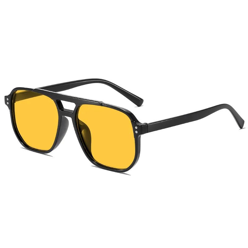 Occhiali da Sole Poligonali Retrò Unisex UV400 | Glow - Glow