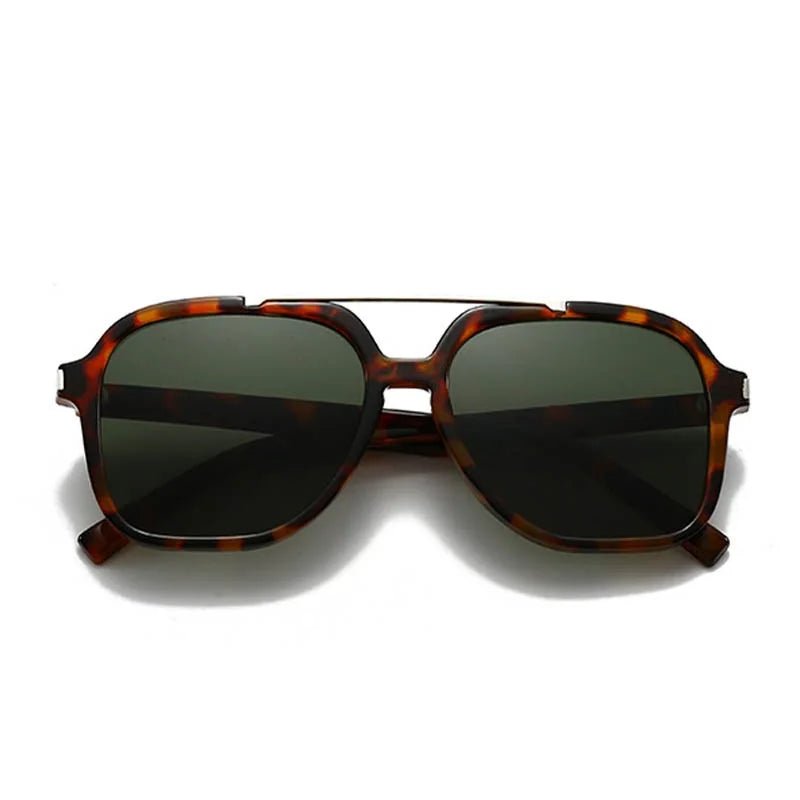 Occhiali da Sole Quadrati Minimalisti in Acetato UV400 | Glow - Glow