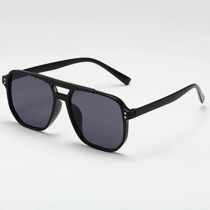 Occhiali da Sole Quadrati Retrò in Acetato UV400 | Glow - Glow