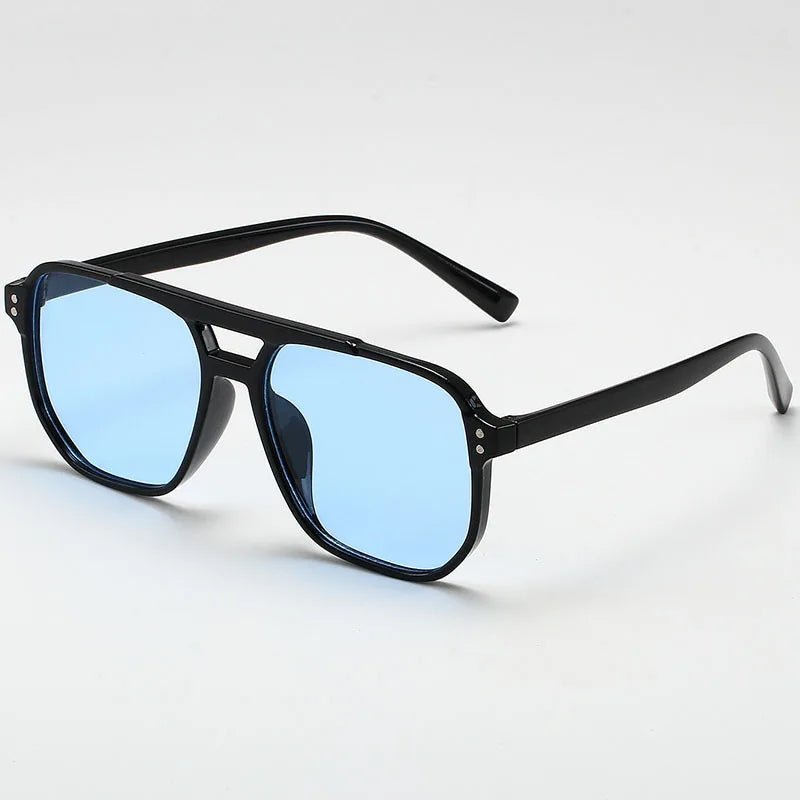 Occhiali da Sole Quadrati Retrò in Acetato UV400 | Glow - Glow