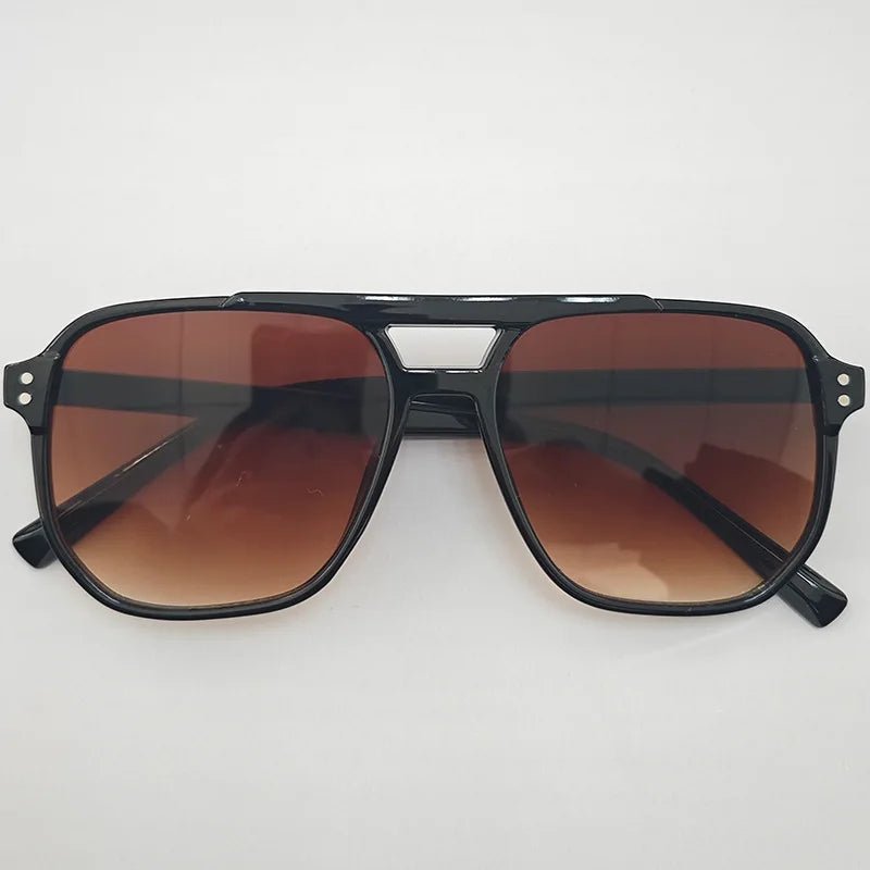 Occhiali da Sole Quadrati Retrò in Acetato UV400 | Glow - Glow